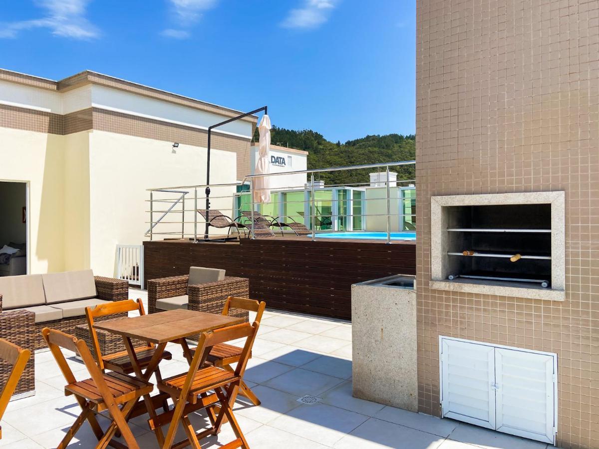 Infinito - Cobertura Frente Mar Com Piscina Apartment Governador Celso Ramos Ngoại thất bức ảnh